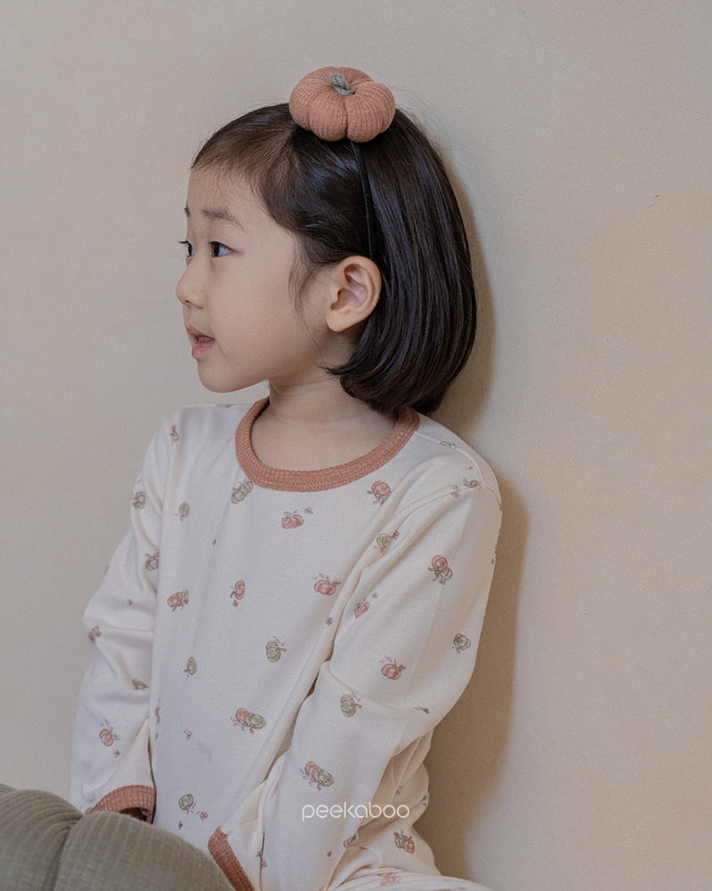 Peekaboo - Korean Baby Fashion - #babyootd - Pumpkin Headband