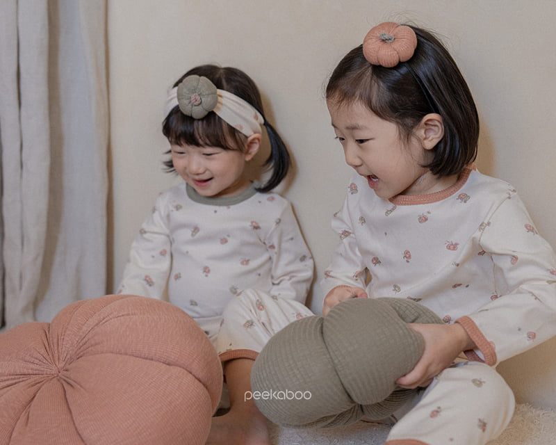 Peekaboo - Korean Baby Fashion - #babyoutfit - Pumpkin Hairband