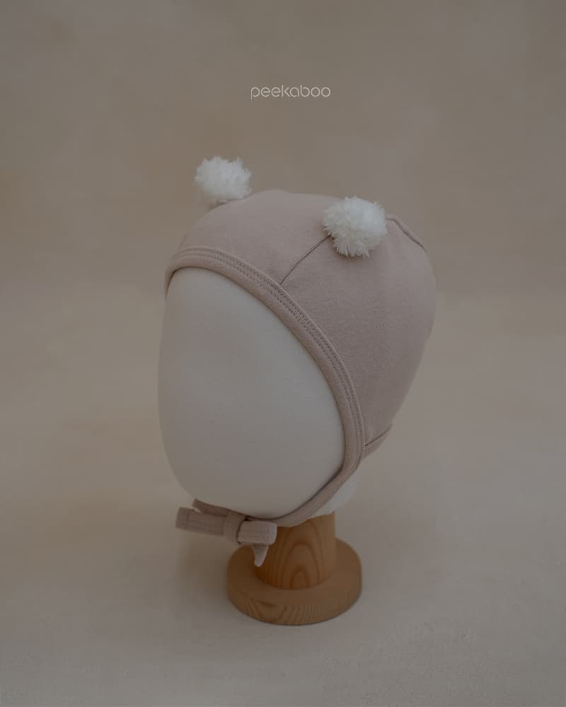 Peekaboo - Korean Baby Fashion - #onlinebabyshop - Dongdong Bear Hat - 7