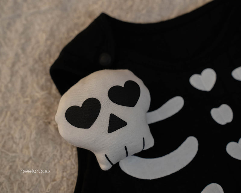 Peekaboo - Korean Children Fashion - #Kfashion4kids - Heart Skull Hairpin - 6