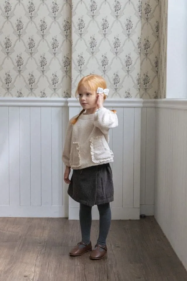 Perrobebe - Korean Children Fashion - #kidsshorts - Jianna Dumble Sweatshirt - 2