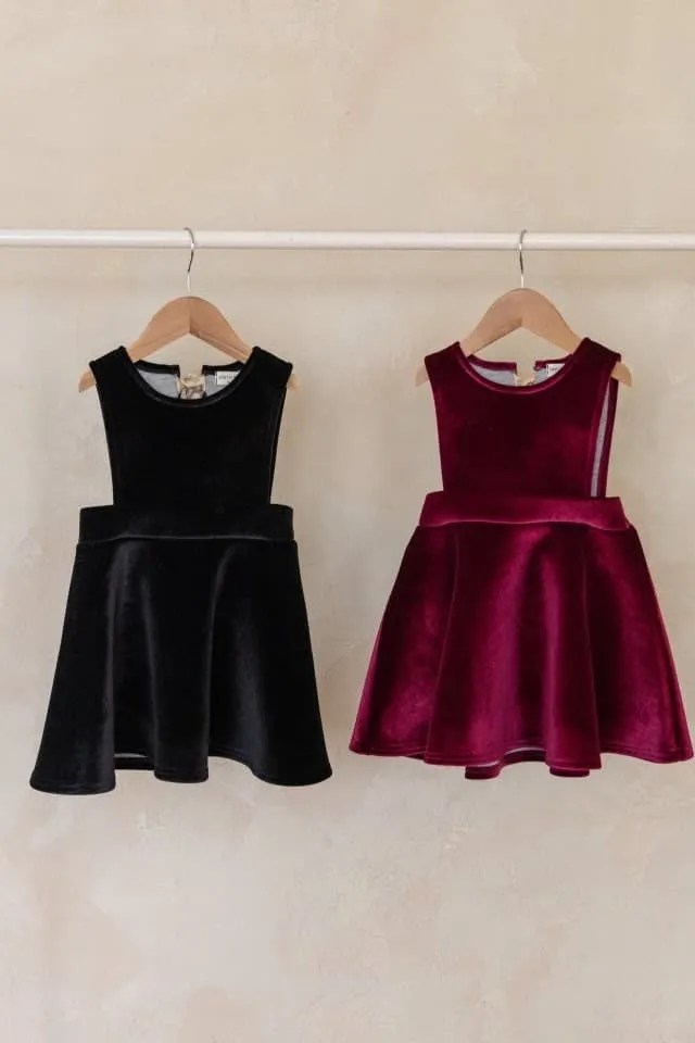 Perrobebe - Korean Children Fashion - #prettylittlegirls - Olivia Velvet Dress - 12