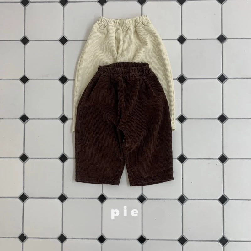 Pie - Korean Children Fashion - #childofig - Mongle Corduroy Pants - 7