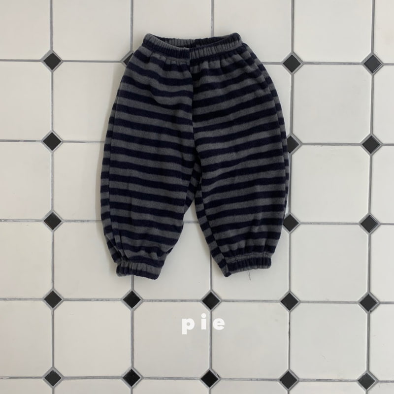 Pie - Korean Children Fashion - #kidsshorts - Shake Stripe Jogger Pants - 7