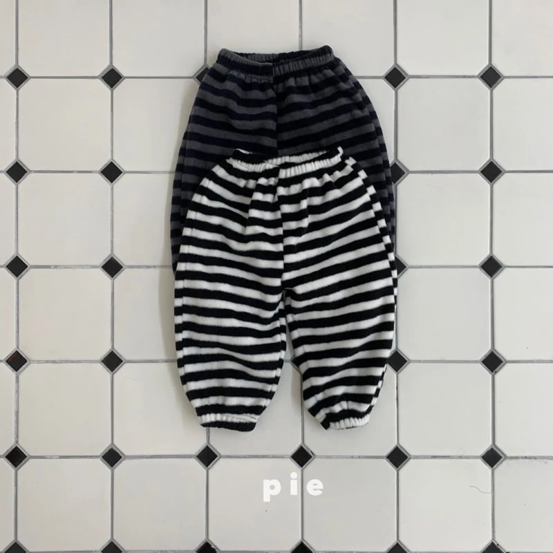 Pie - Korean Children Fashion - #kidsstore - Shake Stripe Jogger Pants - 8