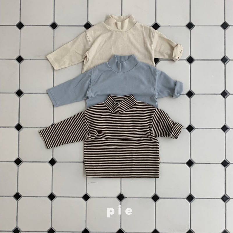 Pie - Korean Children Fashion - #minifashionista - Pudding Turtleneck Tee