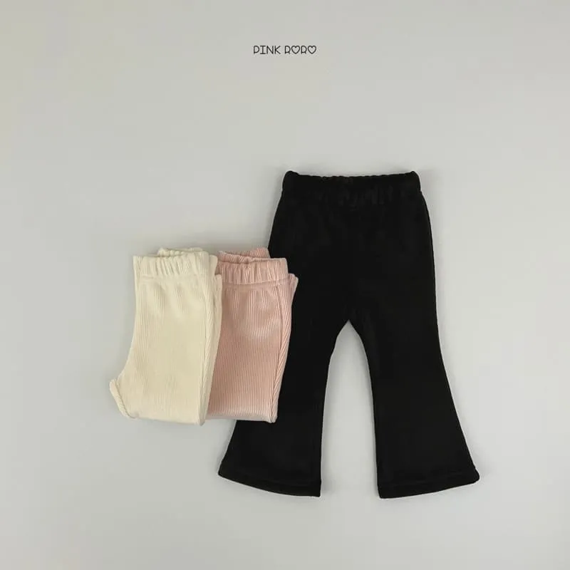 Pinkroro - Korean Children Fashion - #kidzfashiontrend - Lovely Bootcut Pants - 4