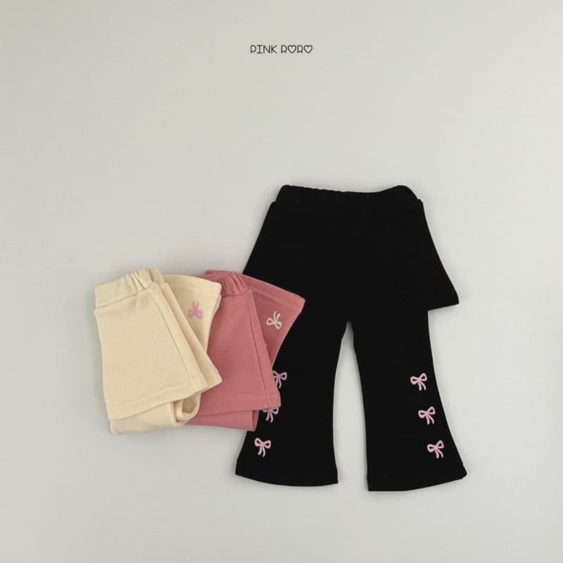 Pinkroro - Korean Children Fashion - #childofig - Bedi Skirt Bootcut Pants - 5