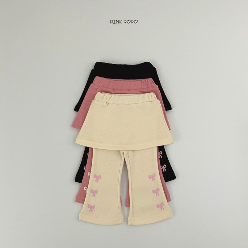 Pinkroro - Korean Children Fashion - #todddlerfashion - Bedi Skirt Bootcut Pants - 2