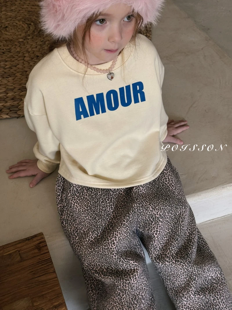 Poisson - Korean Children Fashion - #childofig - Amor Sweatshirt - 10