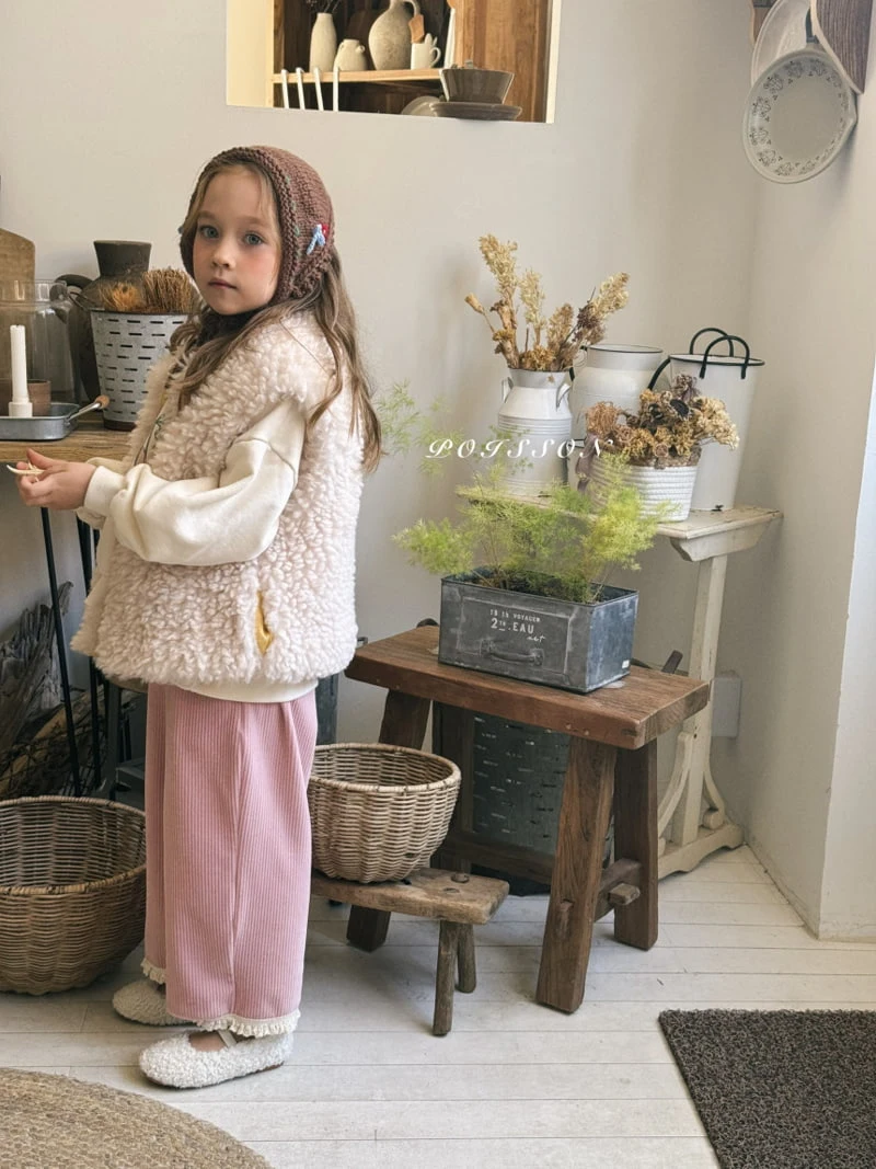 Poisson - Korean Children Fashion - #childrensboutique - Warm Vest