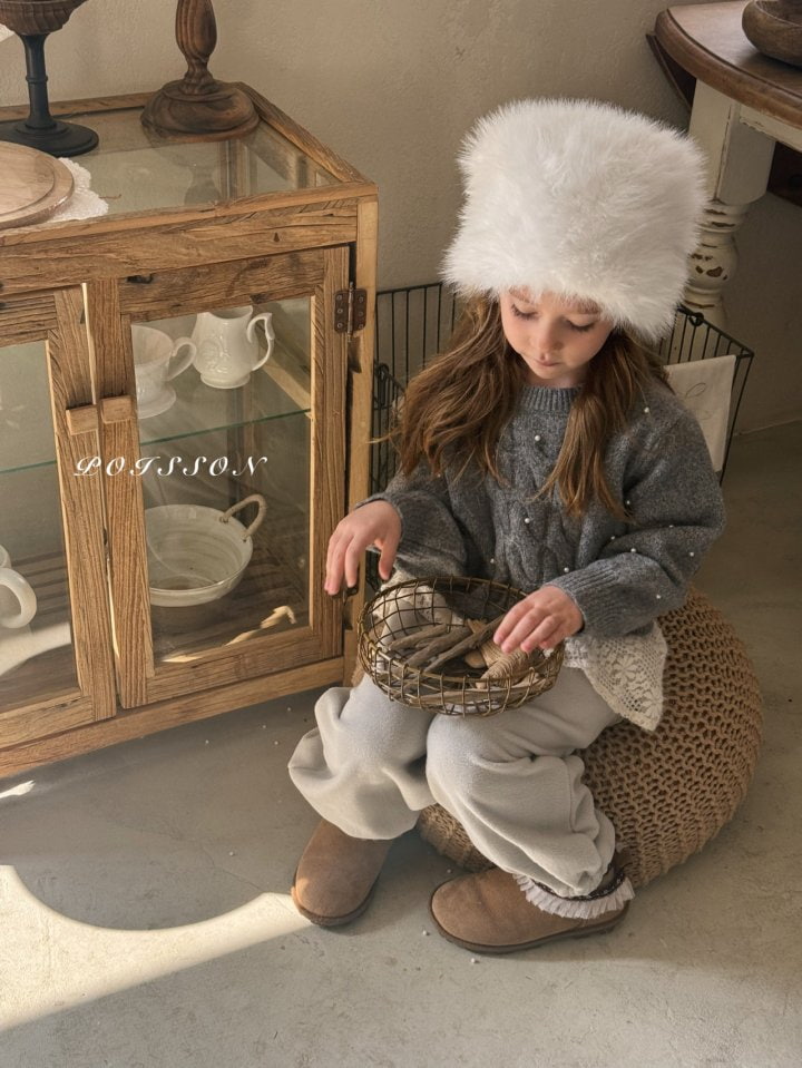 Poisson - Korean Children Fashion - #discoveringself - Winter Pearl Knit - 8