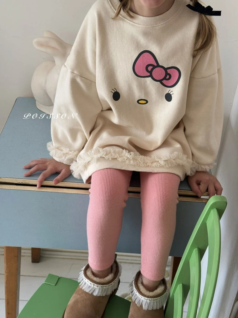 Poisson - Korean Children Fashion - #fashionkids - Pretty Long Sweatshirt - 8