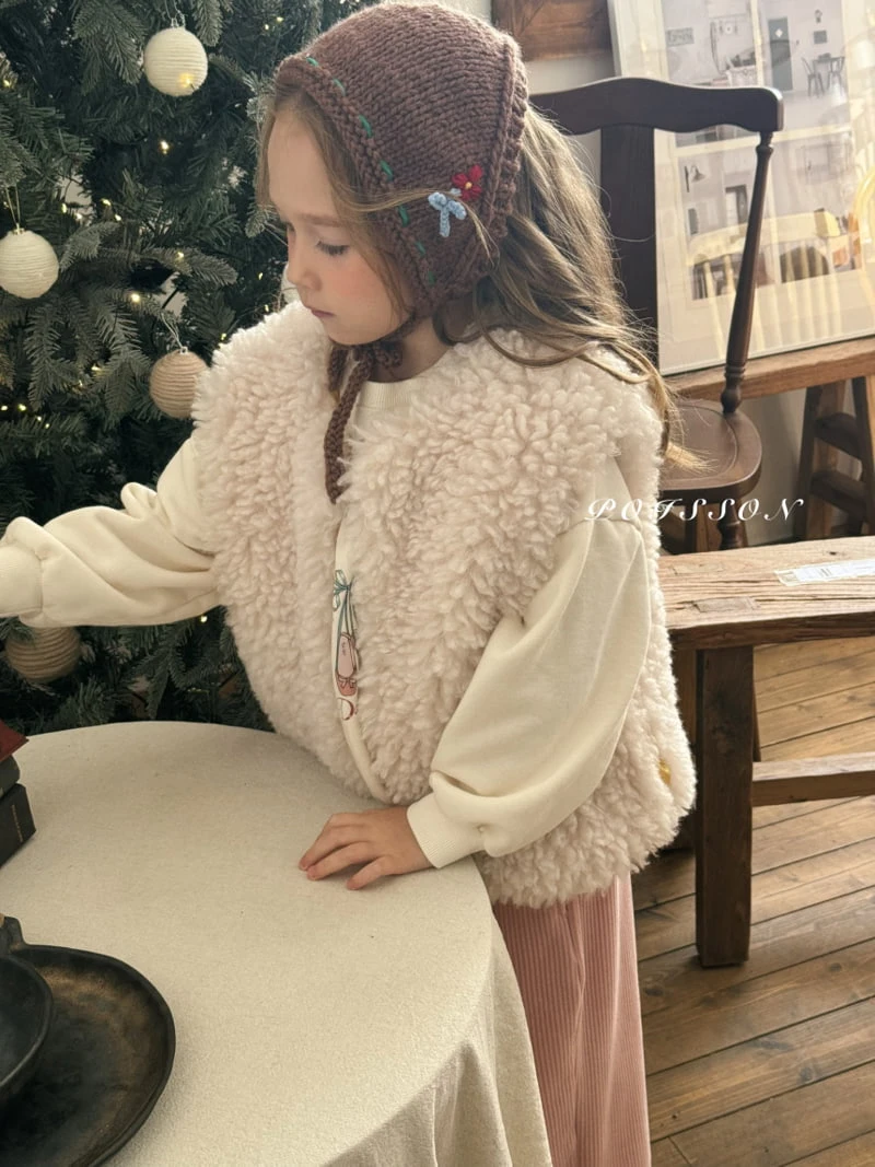 Poisson - Korean Children Fashion - #littlefashionista - Warm Vest - 9