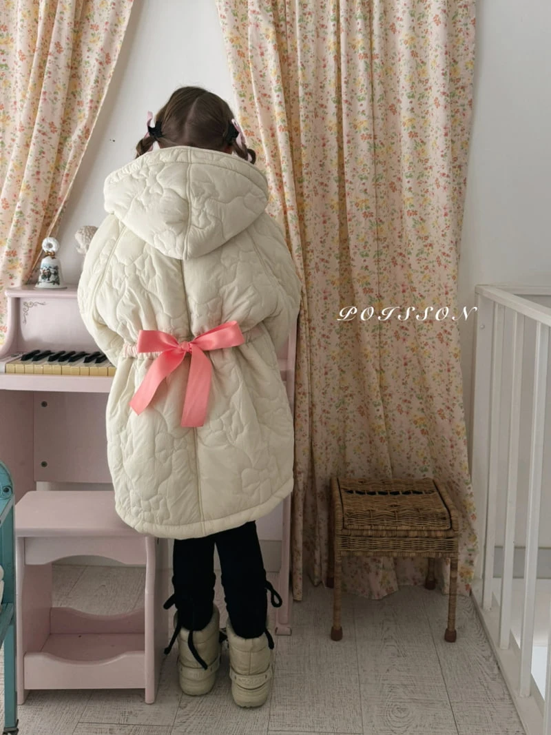 Poisson - Korean Children Fashion - #Kfashion4kids - Ribbon Quilted Padding - 4