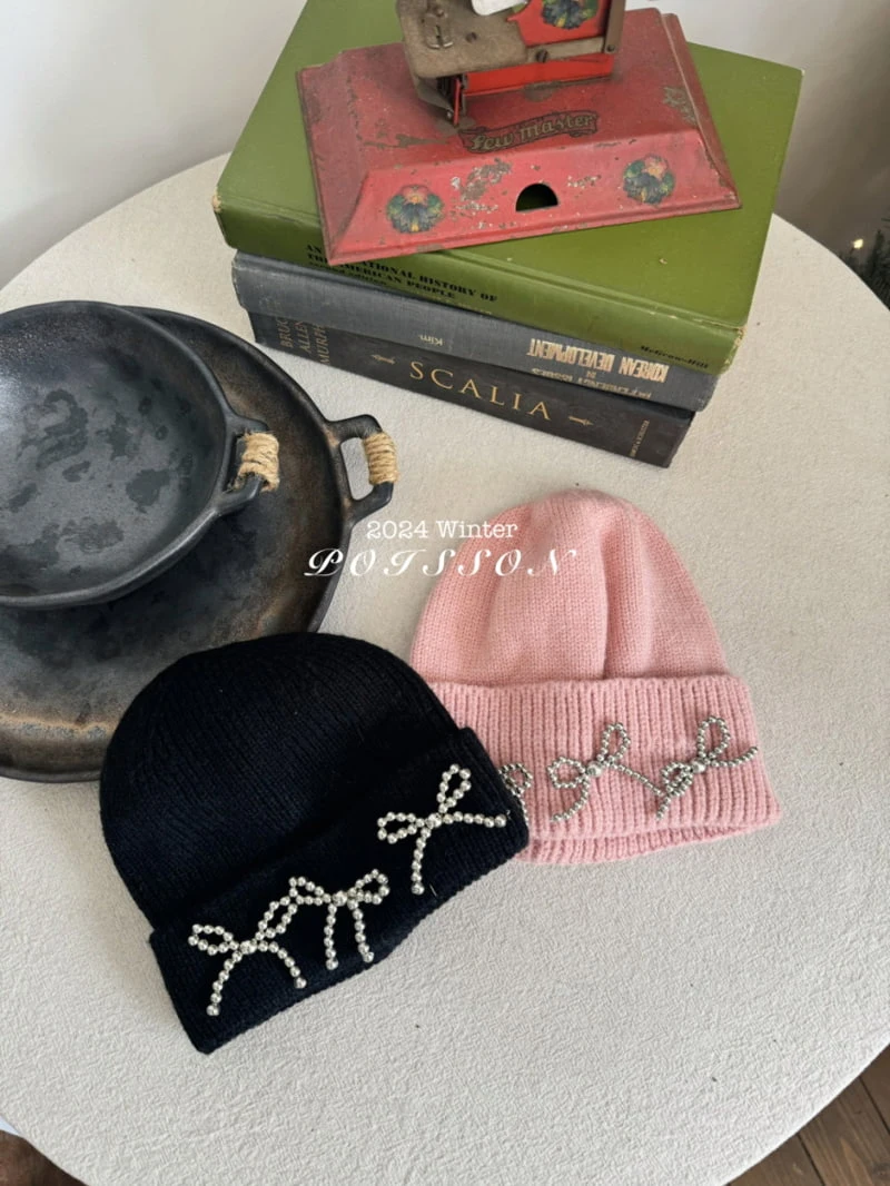 Poisson - Korean Children Fashion - #minifashionista - Ribbon Beanie - 11