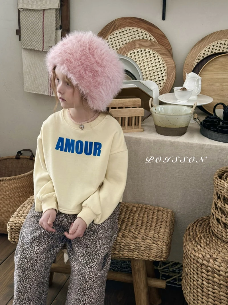 Poisson - Korean Children Fashion - #prettylittlegirls - Amor Sweatshirt - 9