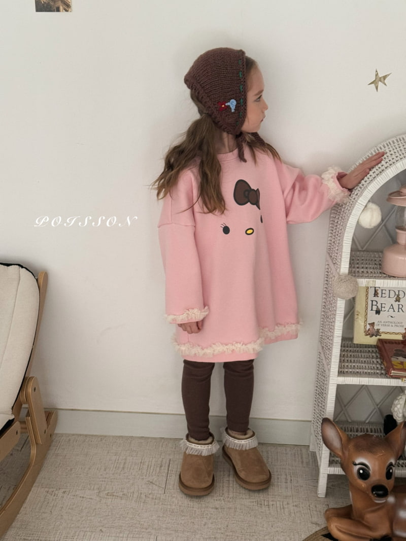 Poisson - Korean Children Fashion - #stylishchildhood - Pretty Long Sweatshirt - 3