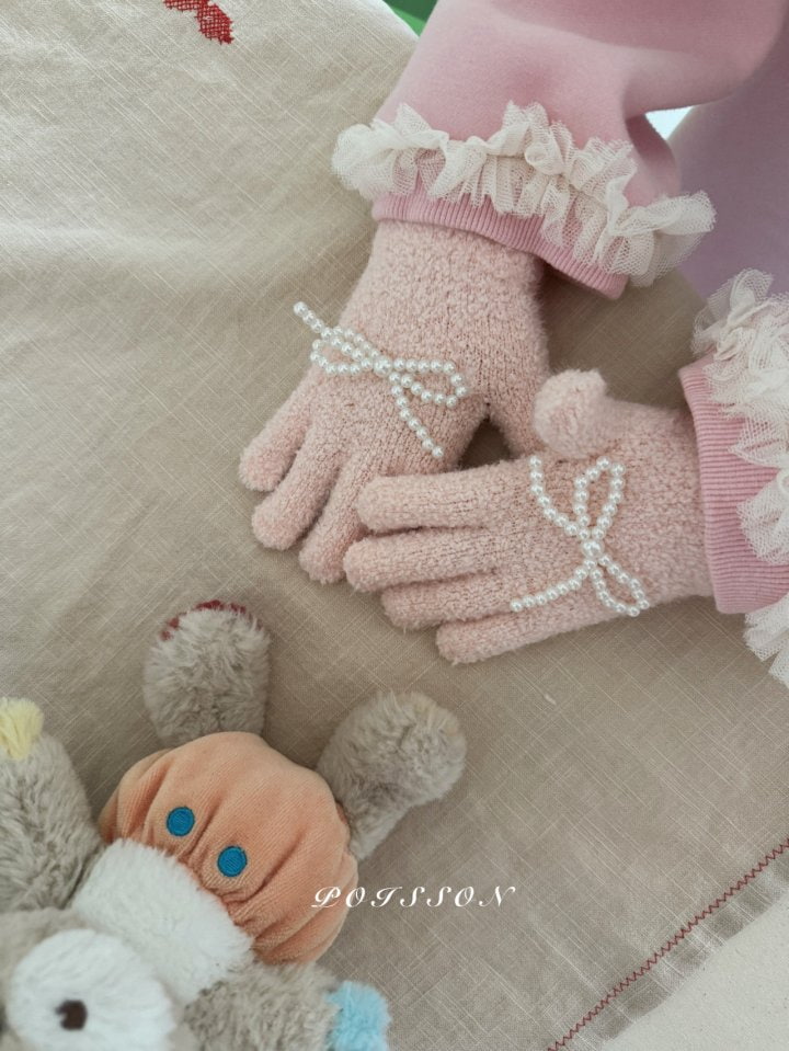 Poisson - Korean Children Fashion - #todddlerfashion - Ribbon Gloves - 9