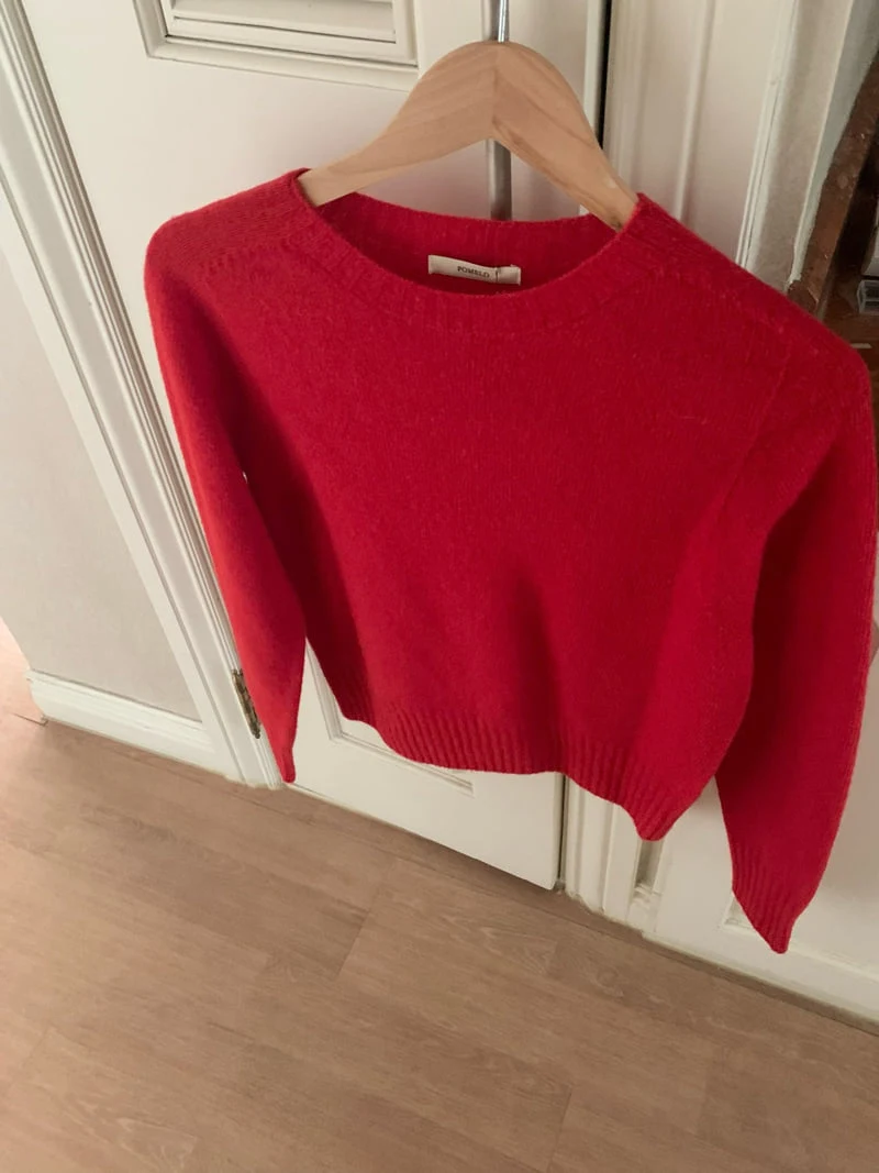 Pomelo - Korean Women Fashion - #momslook - Shetland Wholegarment Knit Sweater - 10