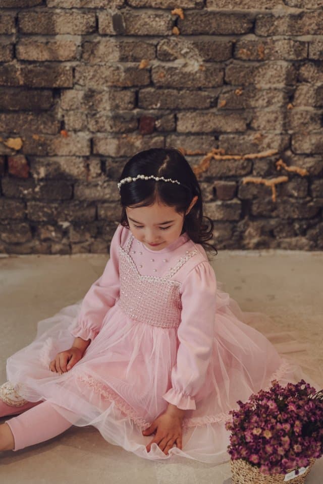 Pudding - Korean Children Fashion - #Kfashion4kids - Pearl One-piece - 11