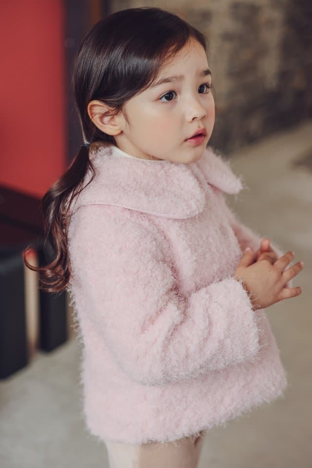 Pudding - Korean Children Fashion - #childofig - Snow Flower Coat - 2