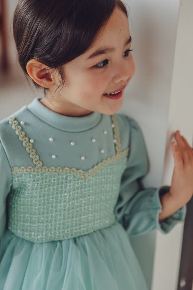 Pudding - Korean Children Fashion - #discoveringself - Pearl One-piece - 7