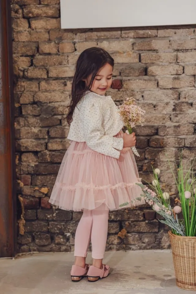 Pudding - Korean Children Fashion - #discoveringself - Ensemble One-piece with Cardigan - 3