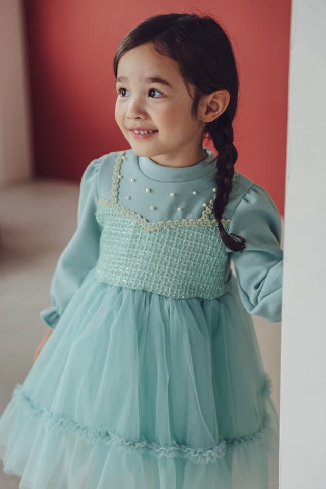 Pudding - Korean Children Fashion - #fashionkids - Pearl One-piece - 8