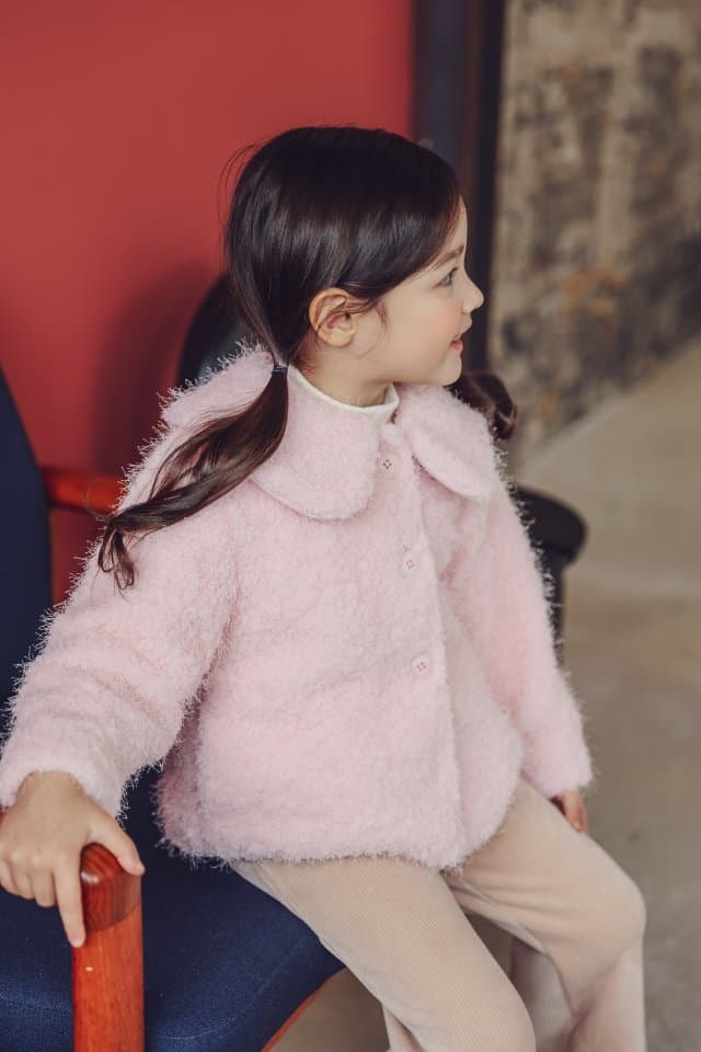 Pudding - Korean Children Fashion - #kidzfashiontrend - Snow Flower Coat - 10