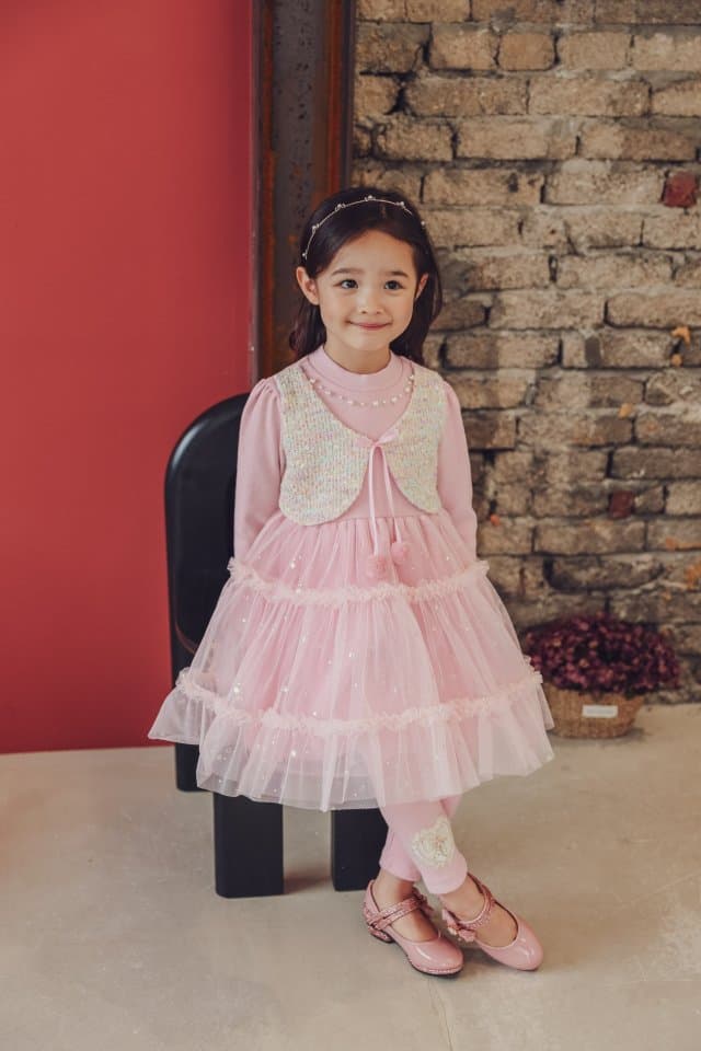 Pudding - Korean Children Fashion - #minifashionista - Vest One-piece - 7