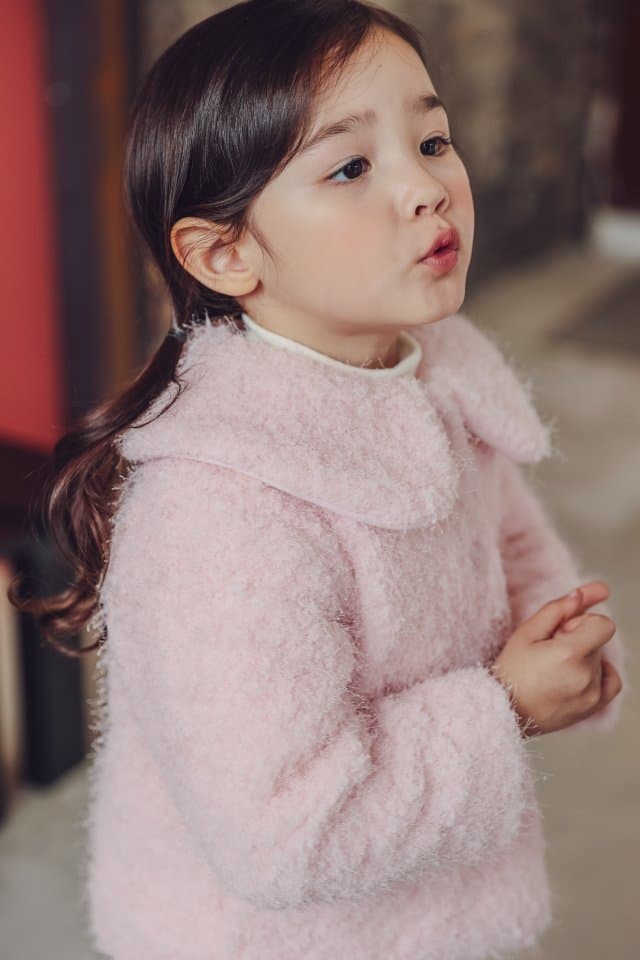 Pudding - Korean Children Fashion - #prettylittlegirls - Snow Flower Coat