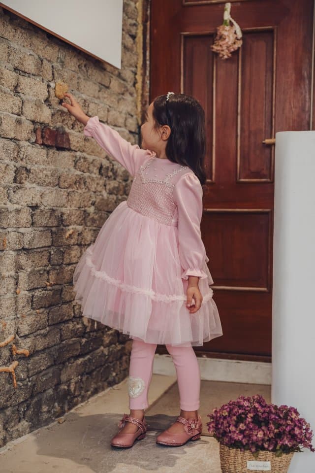 Pudding - Korean Children Fashion - #stylishchildhood - Pearl One-piece - 2