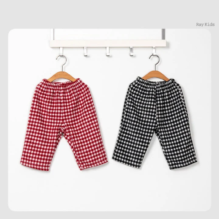 Raykids - Korean Children Fashion - #childofig - Carol Check Pants