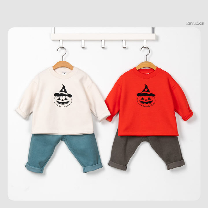 Raykids - Korean Children Fashion - #childrensboutique - Pumpkin Top Bottom Set