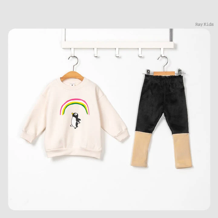 Raykids - Korean Children Fashion - #designkidswear - Ribbed Mink Pants - 3