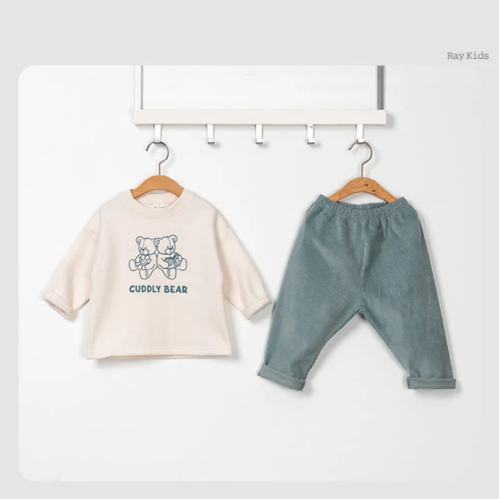 Raykids - Korean Children Fashion - #designkidswear - Twins Brushed Tee - 7