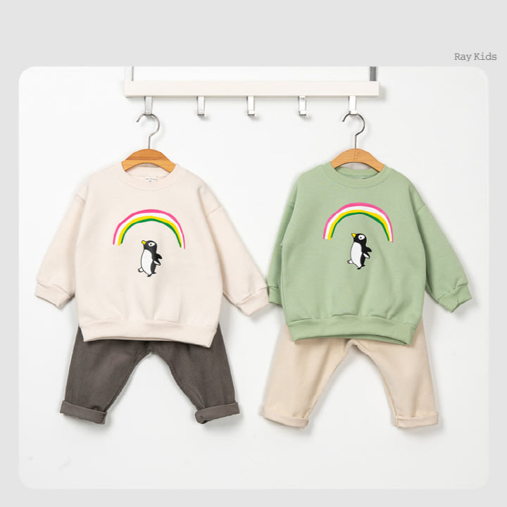 Raykids - Korean Children Fashion - #fashionkids - Penguin Pang Pang Top Bottom Set