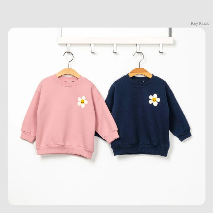 Raykids - Korean Children Fashion - #kidsshorts - Flower Brushed Tee