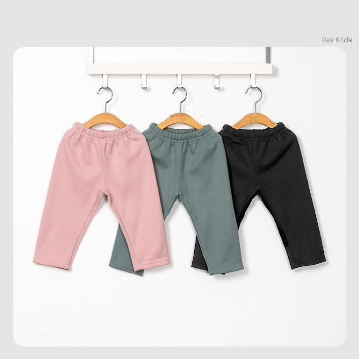 Raykids - Korean Children Fashion - #kidsstore - Simple Fleece Pants