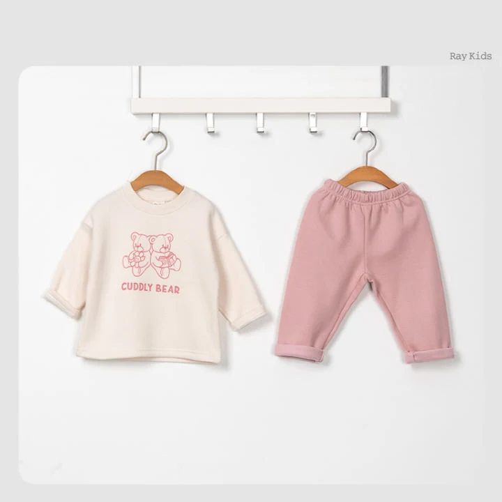 Raykids - Korean Children Fashion - #kidzfashiontrend - Simple Fleece Pants - 2