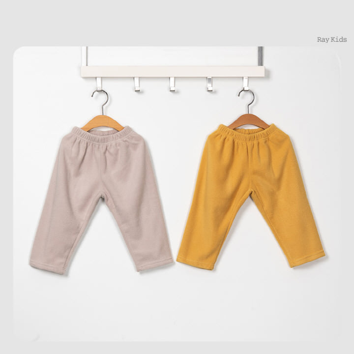 Raykids - Korean Children Fashion - #kidzfashiontrend - Fleece Pants