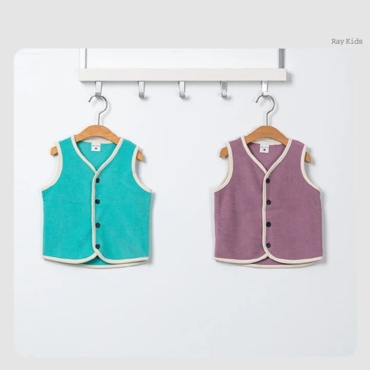 Raykids - Korean Children Fashion - #littlefashionista - Fleece Sleeping Vest - 2