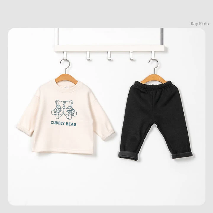 Raykids - Korean Children Fashion - #Kfashion4kids - Simple Fleece Pants - 4