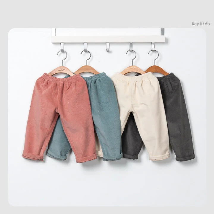 Raykids - Korean Children Fashion - #littlefashionista - Corduroy Span Pants