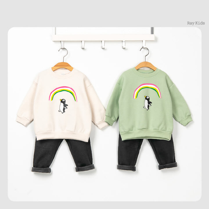 Raykids - Korean Children Fashion - #magicofchildhood - Penguin Simple Top Bottom Set