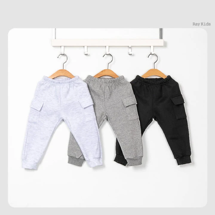 Raykids - Korean Children Fashion - #magicofchildhood - All Day Cargo Brushed Pants