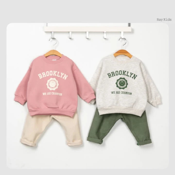 Raykids - Korean Children Fashion - #minifashionista - Brooklyn Pang Pang Top Bottom Set