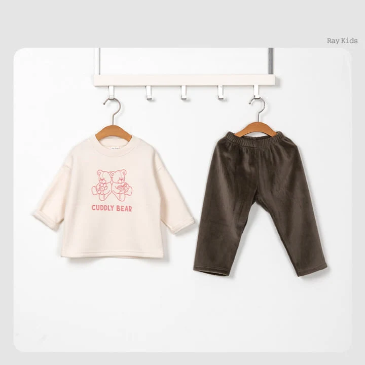 Raykids - Korean Children Fashion - #prettylittlegirls - Simple Ribbed Mink Pants - 2