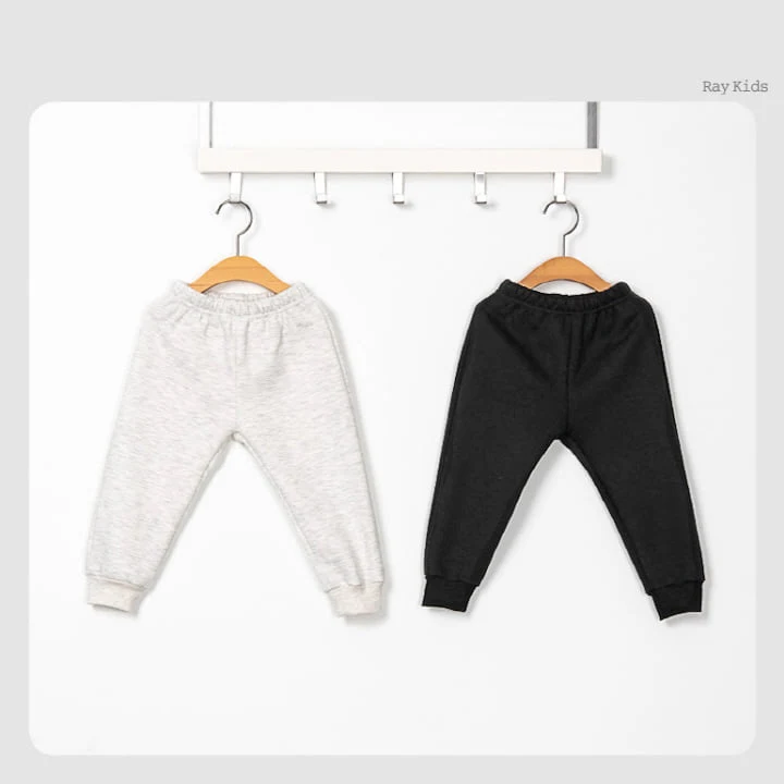 Raykids - Korean Children Fashion - #toddlerclothing - All day Jogger Brushed Pants